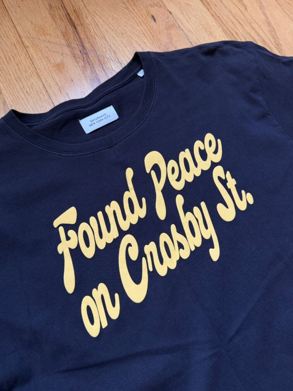 Saturdays NYC | Found Peace on Crosby St.